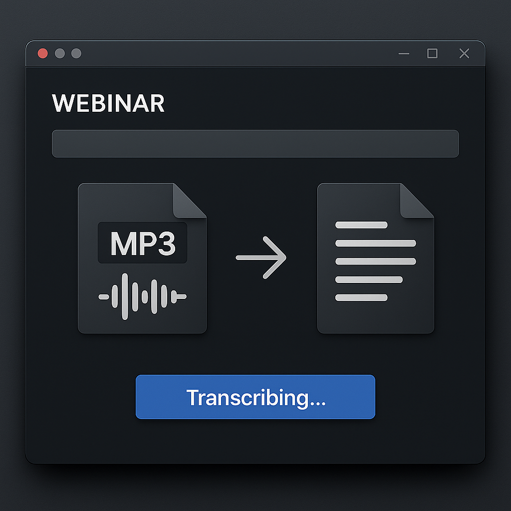 Automatisation des Webinars BAW